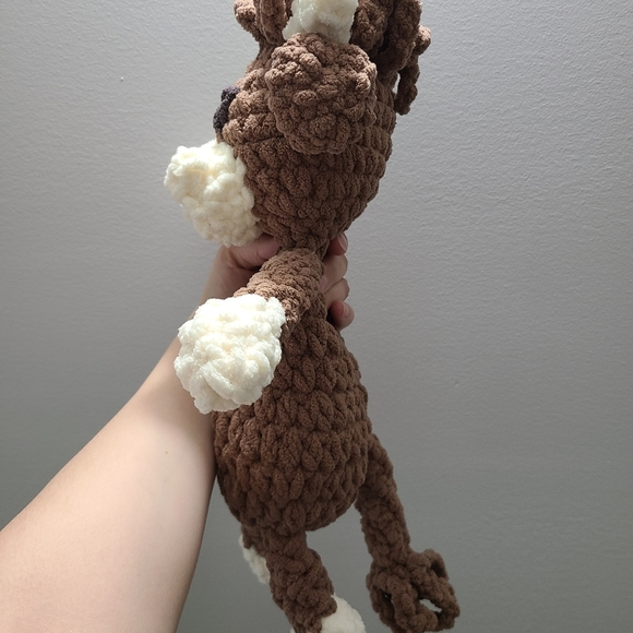 Handmade Highland Cow Snuggler - Picture 4 of 5